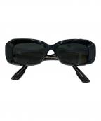 GUCCIグッチ）の古着「スクエアサングラス」｜ブラック