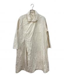 HM HOSPITAL LINEN COAT（ホスピタルリネンコート）の古着「HM HOSPITAL LINEN COAT」｜ホワイト