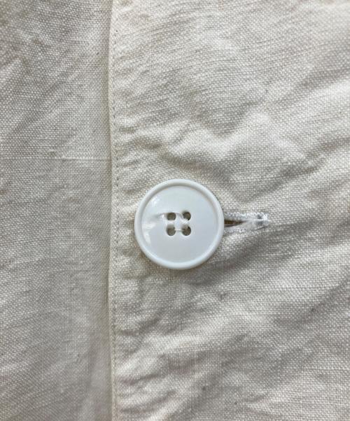 HM HOSPITAL LINEN COAT（ホスピタルリネンコート）HM HOSPITAL LINEN COAT (ホスピタルリネンコート) HM HOSPITAL LINEN COAT ホワイト サイズ:2の古着・服飾アイテム