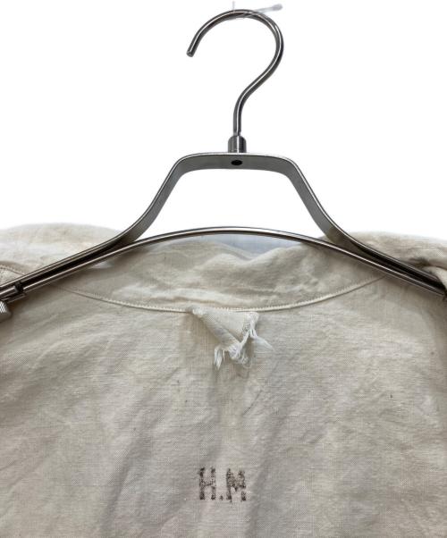 HM HOSPITAL LINEN COAT（ホスピタルリネンコート）HM HOSPITAL LINEN COAT (ホスピタルリネンコート) HM HOSPITAL LINEN COAT ホワイト サイズ:2の古着・服飾アイテム