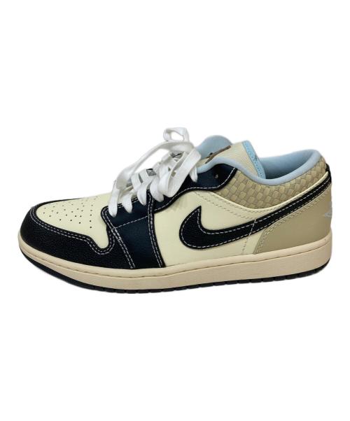 NIKE（ナイキ）NIKE (ナイキ) Air Jordan 1 Retro Low SE ブルー×アイボリー サイズ:28の古着・服飾アイテム