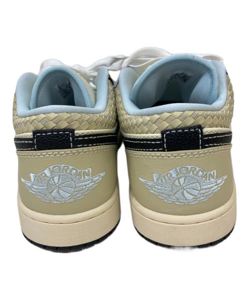 NIKE（ナイキ）NIKE (ナイキ) Air Jordan 1 Retro Low SE ブルー×アイボリー サイズ:28の古着・服飾アイテム