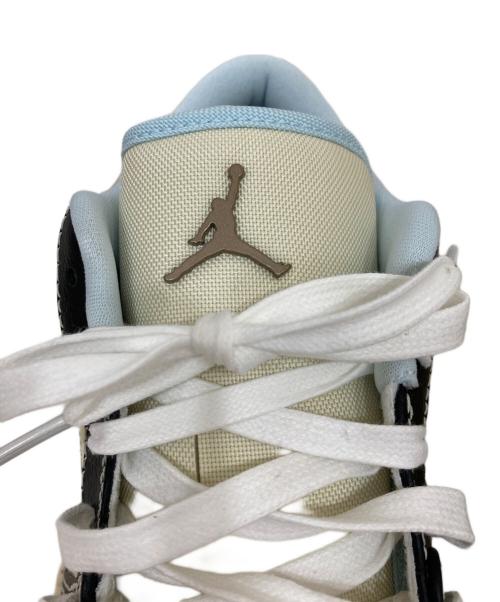 NIKE（ナイキ）NIKE (ナイキ) Air Jordan 1 Retro Low SE ブルー×アイボリー サイズ:28の古着・服飾アイテム
