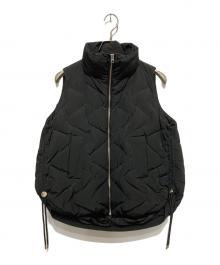 margaux vintage（マルゴー ヴィンテージ）の古着「ダウンベスト」｜ブラック