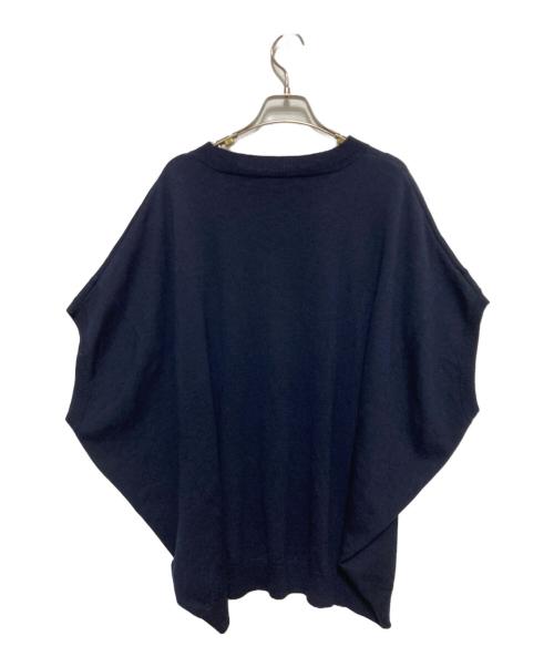 mizuiro-ind（ミズイロインド）mizuiro-ind (ミズイロインド) ノースリーブニット ネイビー サイズ:不明の古着・服飾アイテム