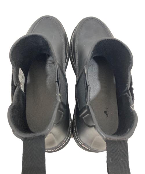 HUNTER（ハンター）HUNTER (ハンター) リファインドモックトゥチェルシーブーツ ブラック サイズ:39の古着・服飾アイテム