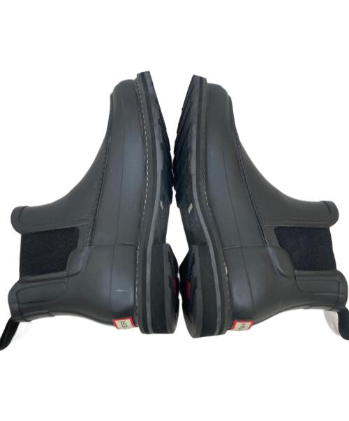 HUNTER（ハンター）HUNTER (ハンター) リファインドモックトゥチェルシーブーツ ブラック サイズ:39の古着・服飾アイテム