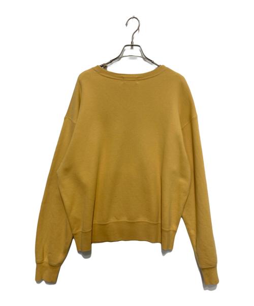 Gymphlex（ジムフレックス）Gymphlex (ジムフレックス) クルーネックスウェット イエロー サイズ:Lの古着・服飾アイテム
