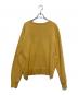 Gymphlex (ジムフレックス) クルーネックスウェット イエロー サイズ:L：4000円