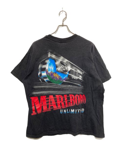marlboro（マルボロ）Marlboro (マルボロ) Unlimited Train プリントtシャツ ブラック サイズ:不明の古着・服飾アイテム
