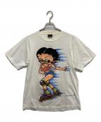 CHANGESチェンジズ）の古着「BETTY BOOP 両面プリントTシャツ」｜ネイビー