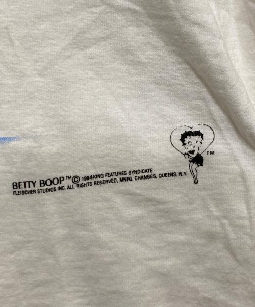 CHANGES（チェンジズ）CHANGES (チェンジズ) BETTY BOOP 両面プリントTシャツ ネイビー サイズ:Lの古着・服飾アイテム