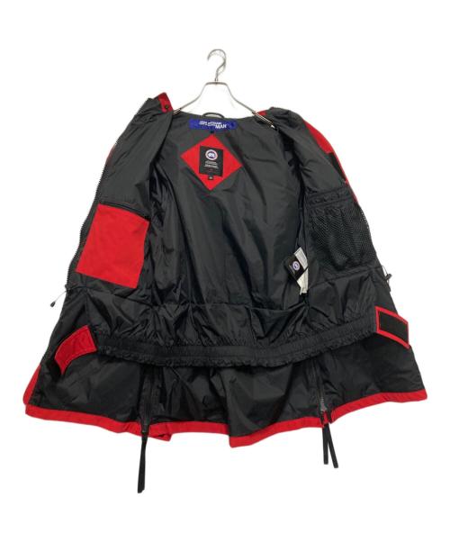 CANADA GOOSE（カナダグース）CANADA GOOSE (カナダグース) COMME des GARCONS JUNYA WATANABE MAN (コムデギャルソンジュンヤワタナベマン) HARBOUR JACKET レッド サイズ:Ⅿの古着・服飾アイテム