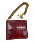 ALEXANDER McQUEENアレキサンダーマックイーン）の古着「2つ折り財布」｜レッド