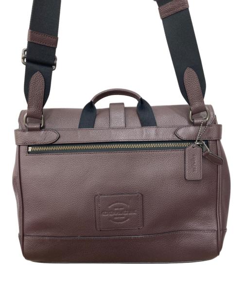 COACH（コーチ）COACH (コーチ) ハドソン レザー スリム ショルダーバッグ ブラウンの古着・服飾アイテム