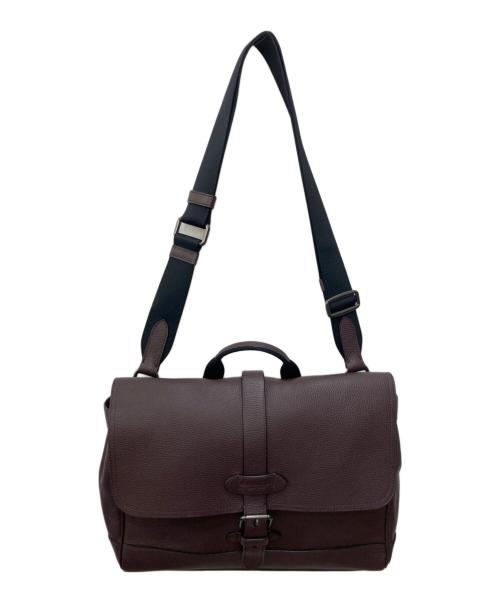 COACH（コーチ）COACH (コーチ) ハドソン レザー スリム ショルダーバッグ ブラウンの古着・服飾アイテム