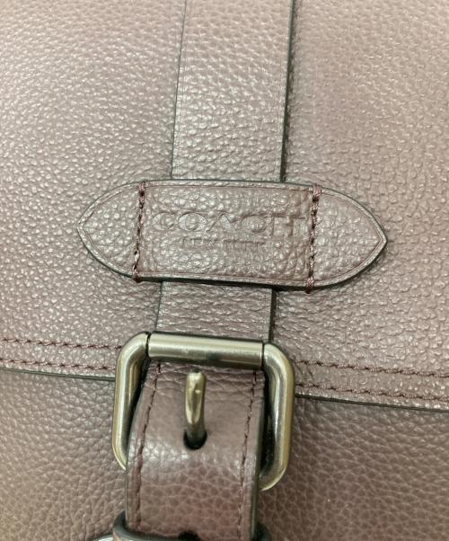 COACH（コーチ）COACH (コーチ) ハドソン レザー スリム ショルダーバッグ ブラウンの古着・服飾アイテム