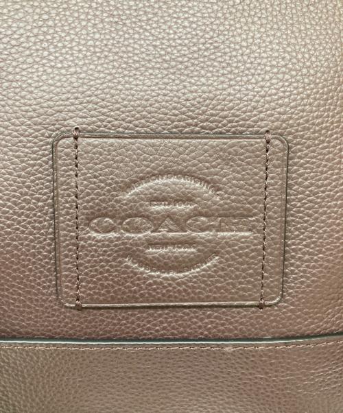 COACH（コーチ）COACH (コーチ) ハドソン レザー スリム ショルダーバッグ ブラウンの古着・服飾アイテム