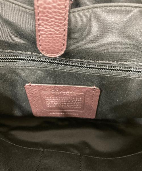 COACH（コーチ）COACH (コーチ) ハドソン レザー スリム ショルダーバッグ ブラウンの古着・服飾アイテム