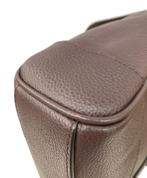 COACH（コーチ）COACH (コーチ) ハドソン レザー スリム ショルダーバッグ ブラウンの古着・服飾アイテム