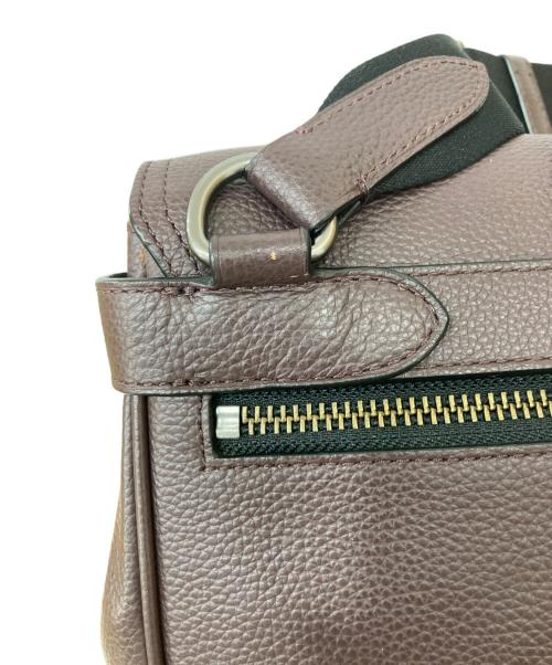 COACH（コーチ）COACH (コーチ) ハドソン レザー スリム ショルダーバッグ ブラウンの古着・服飾アイテム