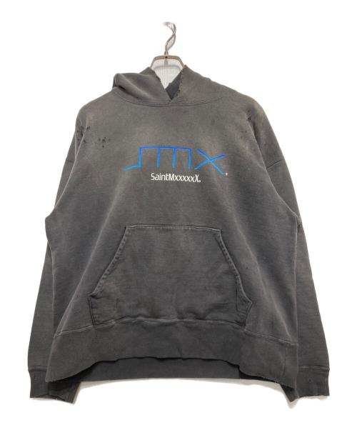 SAINT MICHAEL（セントマイケル）SAINT MICHAEL (セントマイケル) SMX HOODIE グレー サイズ:Lの古着・服飾アイテム