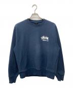 stussyステューシー）の古着「HAWAII プリントtシャツ」｜ネイビー