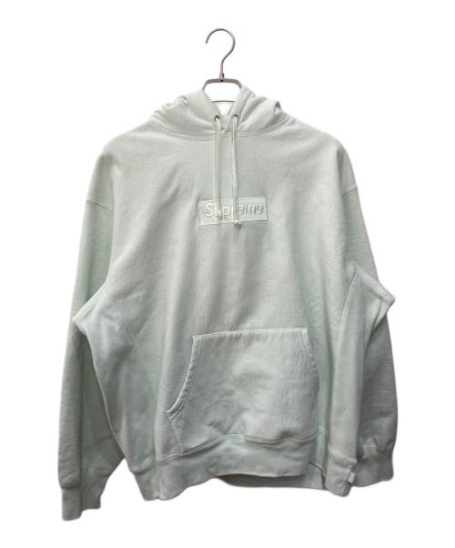 SUPREME（シュプリーム）Supreme (シュプリーム) 23AW Box Logo Hooded Sweatshirt Light Green サイズ:Ｌの古着・服飾アイテム