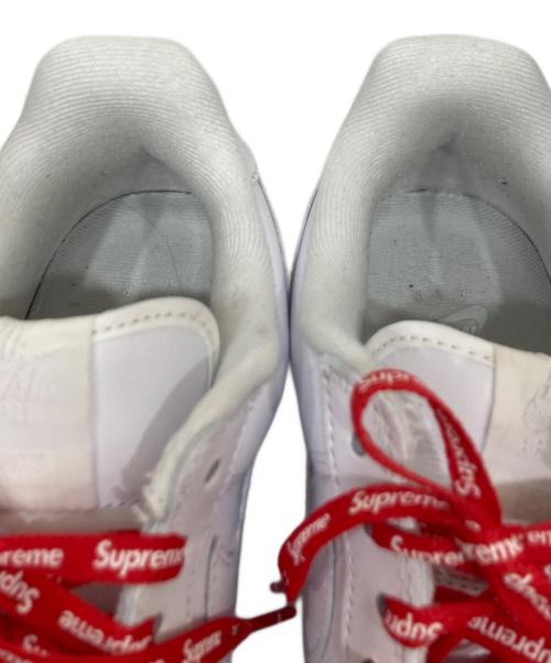NIKE（ナイキ）NIKE (ナイキ) Supreme (シュプリーム) Air Force 1 Low ホワイト サイズ:26の古着・服飾アイテム