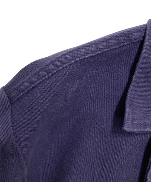 ヴィンテージ（ヴィンテージ）ヴィンテージ (ヴィンテージ) ダブルブレスフレンチワークジャケット パープル サイズ:不明の古着・服飾アイテム