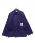 ヴィンテージ（ヴィンテージ）の古着「ダブルブレスフレンチワークジャケット」｜パープル