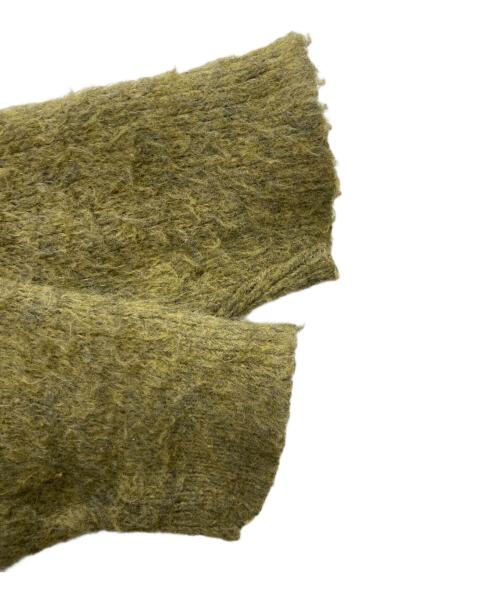 Kandahar（カンダハー）Kandahar (カンダハー) モヘア混カーディガン グリーン サイズ:Mの古着・服飾アイテム