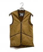 Barbourバブアー）の古着「Reversible Fleece Vest」｜ブラウン