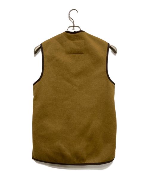 Barbour（バブアー）Barbour (バブアー) Reversible Fleece Vest ブラウン サイズ:34の古着・服飾アイテム