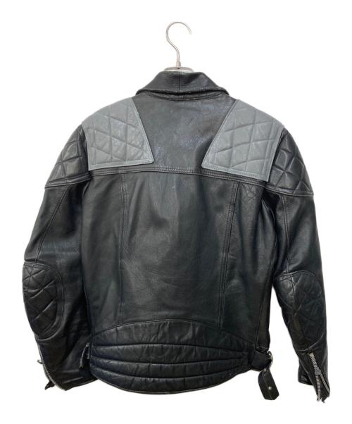 TT LEATHERS（ティティレザー）TT Leathers (ティティレザー) ダブルライダースジャケット ブラック サイズ:FREEの古着・服飾アイテム