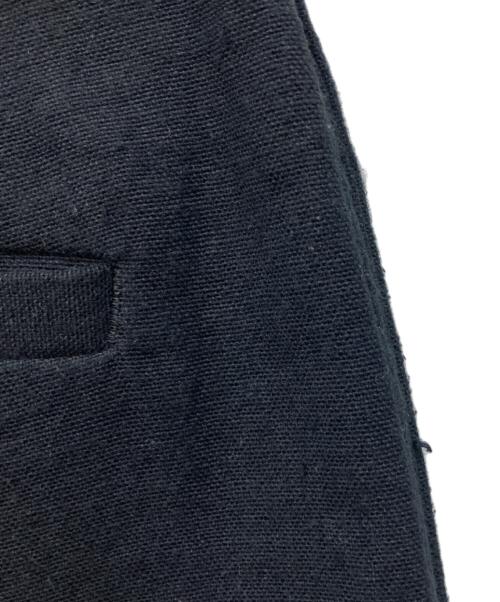 allureville（アルアバイル）allureville (アルアバイル) リネン混パンツ ブラック サイズ:1の古着・服飾アイテム