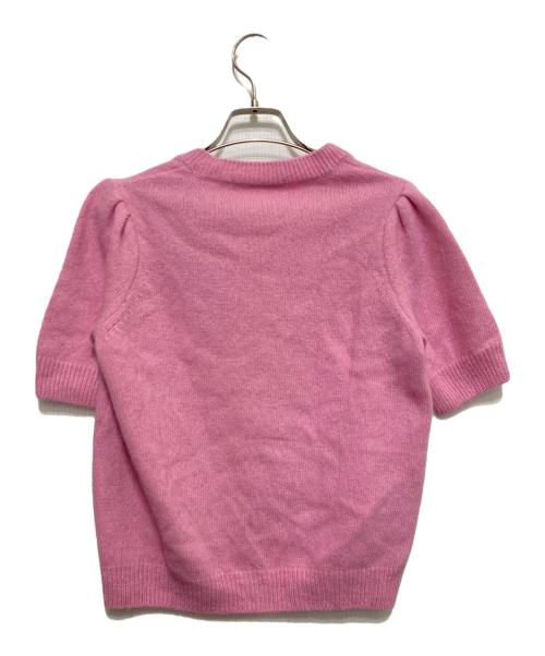 Mardi Mercredi（マルディメクルディ）Mardi Mercredi (マルディメクルディ) 半袖ニット ピンク サイズ:ONESIZEの古着・服飾アイテム