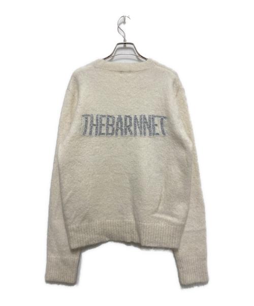 the Barnnet（ザ バーネット）the Barnnet (ザ バーネット) Glitter Logo Alpaca Knit ホワイト サイズ:不明の古着・服飾アイテム