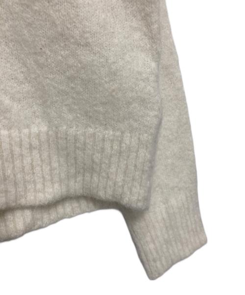 the Barnnet（ザ バーネット）the Barnnet (ザ バーネット) Glitter Logo Alpaca Knit ホワイト サイズ:不明の古着・服飾アイテム