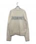 the Barnnet (ザ バーネット) Glitter Logo Alpaca Knit ホワイト サイズ:不明：8000円