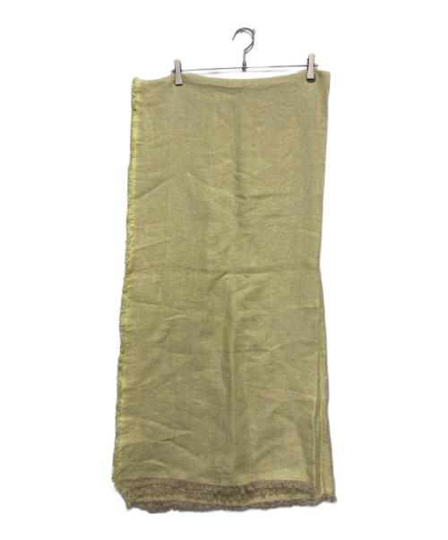 ASAUCE MELER（アソースメレ）ASAUCE MELER (アソースメレ) リネンストール 未使用品の古着・服飾アイテム