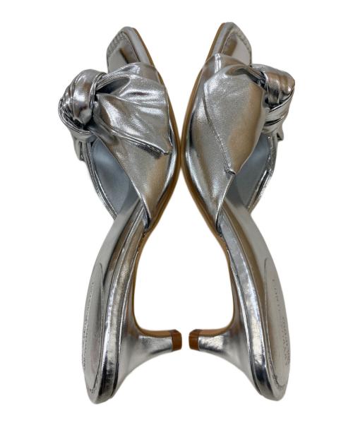 room306（ルームサンマルロクコンテンポラリー）room306 (ルームサンマルロクコンテンポラリー) Mule Sandal シルバー サイズ:37の古着・服飾アイテム