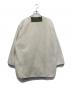 ALPHA (アルファ) BOA QUILT LINER 2WAY COAT　ボア キルト ライナー ツーウェイ コート ホワイト サイズ:L 未使用品：7000円