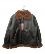 ALPHAアルファ）の古着「B-3フライトジャケット」｜ブラウン