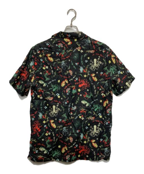 PS Paul Smith（ＰＳポールスミス）PS Paul Smith (ＰＳポールスミス) アロハシャツ ブラック サイズ:Lの古着・服飾アイテム