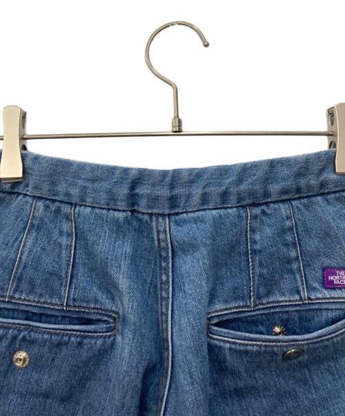 THE NORTHFACE PURPLELABEL（ザ・ノースフェイス パープルレーベル）THE NORTHFACE PURPLELABEL (ザ・ノースフェイス パープルレーベル) Denim Wide Tapered Pants ブルー サイズ:Sの古着・服飾アイテム