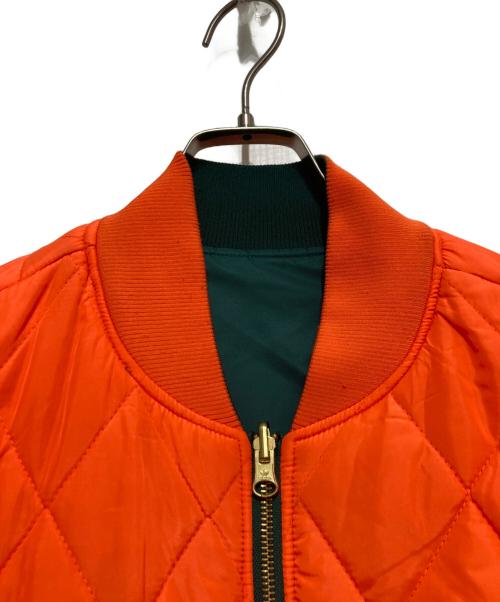 adidas（アディダス）adidas (アディダス) オーバーサイズ リバーシブル ボンバージャケット グリーン サイズ:Lの古着・服飾アイテム