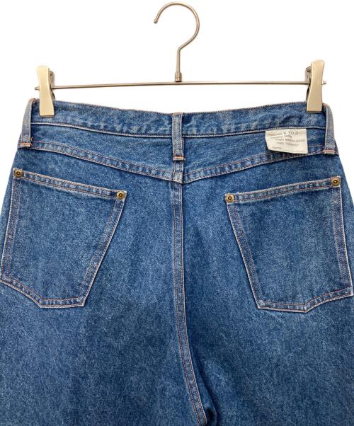 KYOU（キョウ）KYOU (キョウ) LUMBERJACK Patchwork by 80s Reproduced Denim Pants　ランバージャック パッチワーク バイ エイティーズ リプロデュースド デニム パンツ ブルー サイズ:	SIZE 1の古着・服飾アイテム