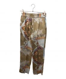 semoh（セモー）の古着「MOTTY Graphic Pin Tuck Trouser」｜ベージュ