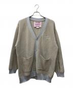TTT MSWティー モダンストリートウェア）の古着「Lame Cardigan」｜グレージュ